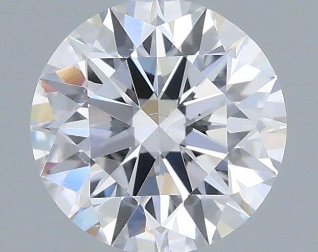 Diamant Rond 0.51 ct - Couleur D - Pureté SI1