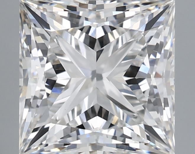 3.08 ct. princess Lab Grown Diamond front image