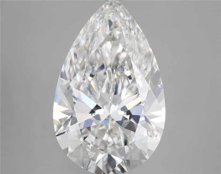 5.50 ct. pear Lab Grown Diamond front image