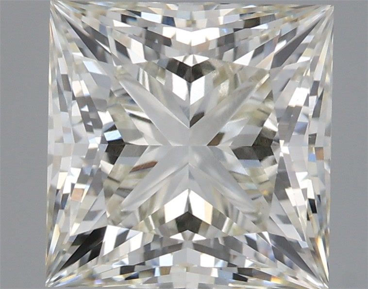 3.16 ct. princess Lab Grown Diamond front image