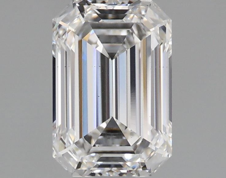 1.28 ct. emerald Lab Grown Diamond front image