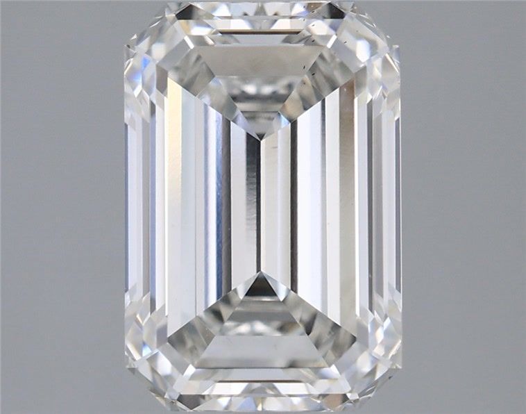 2.40 ct. emerald Lab Grown Diamond front image