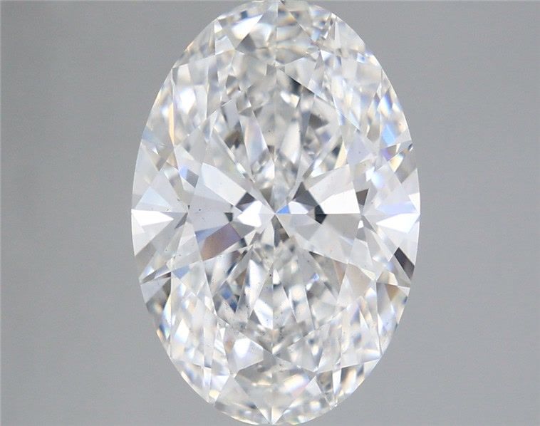 3.98 ct. oval Lab Grown Diamond front image