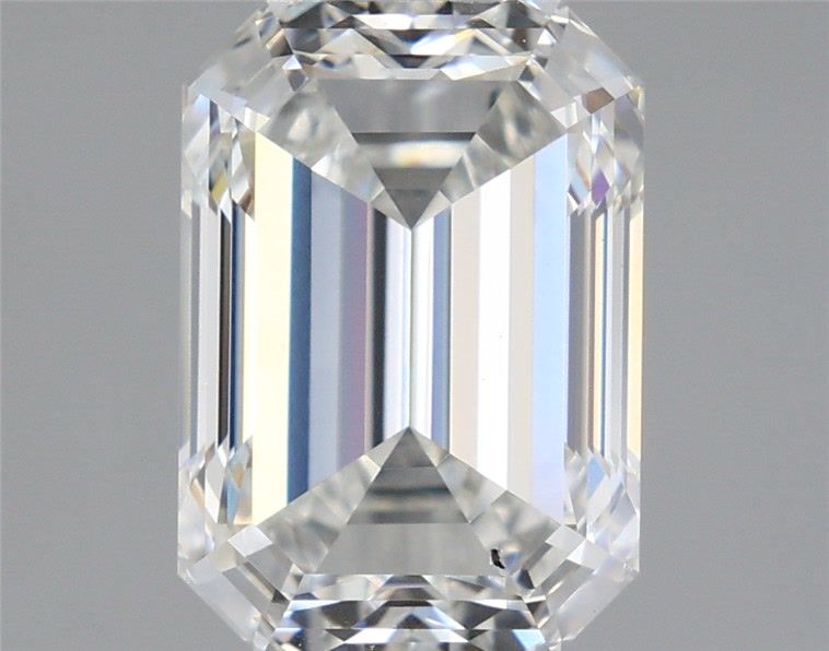 2.58 ct. emerald Lab Grown Diamond front image