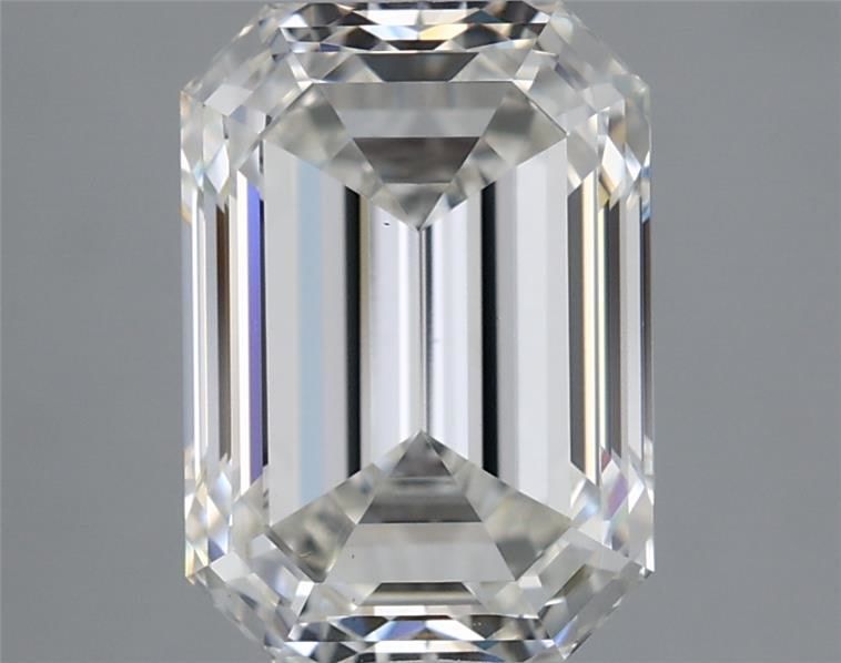 3.24 ct. emerald Lab Grown Diamond front image