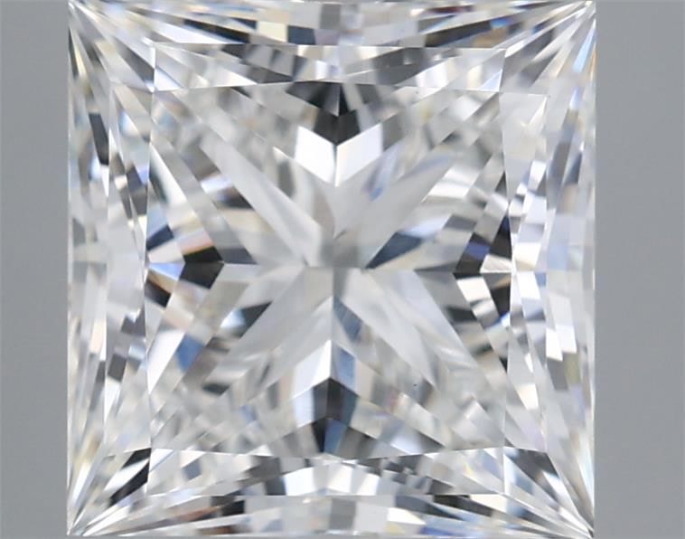 3.81 ct. princess Lab Grown Diamond front image