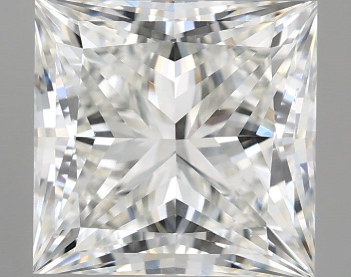 3.14 ct. princess Lab Grown Diamond front image