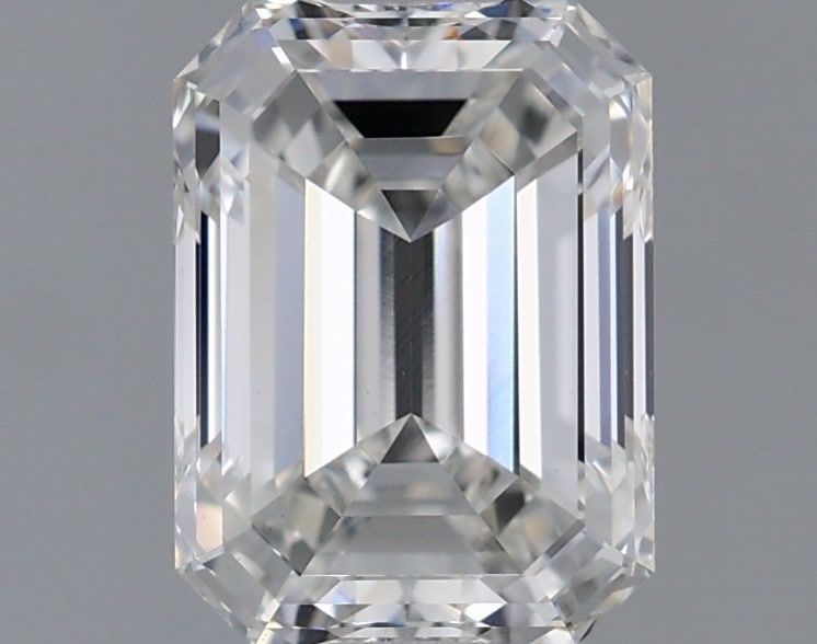 1.42 ct. emerald Lab Grown Diamond front image