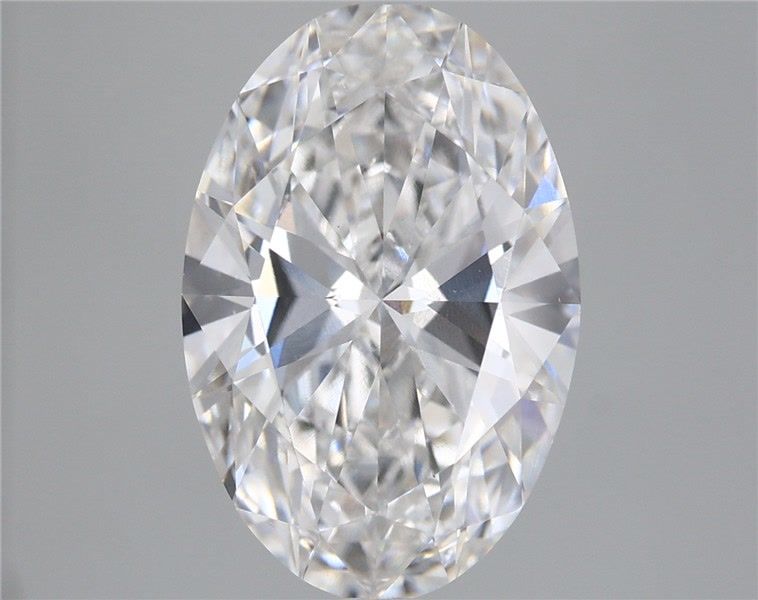 4.65 ct. oval Lab Grown Diamond front image