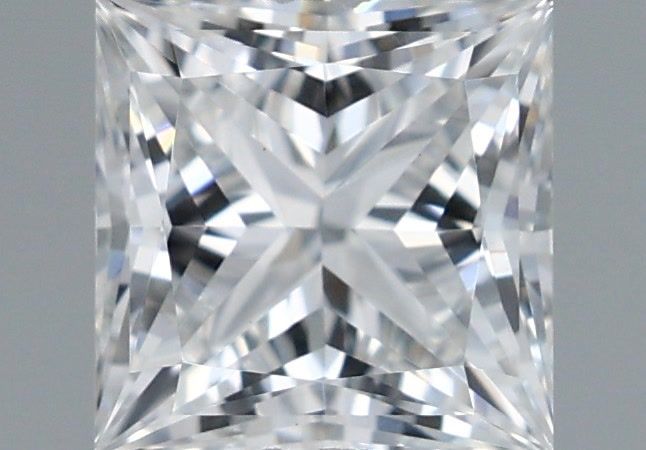 0.63 ct. princess Lab Grown Diamond front image
