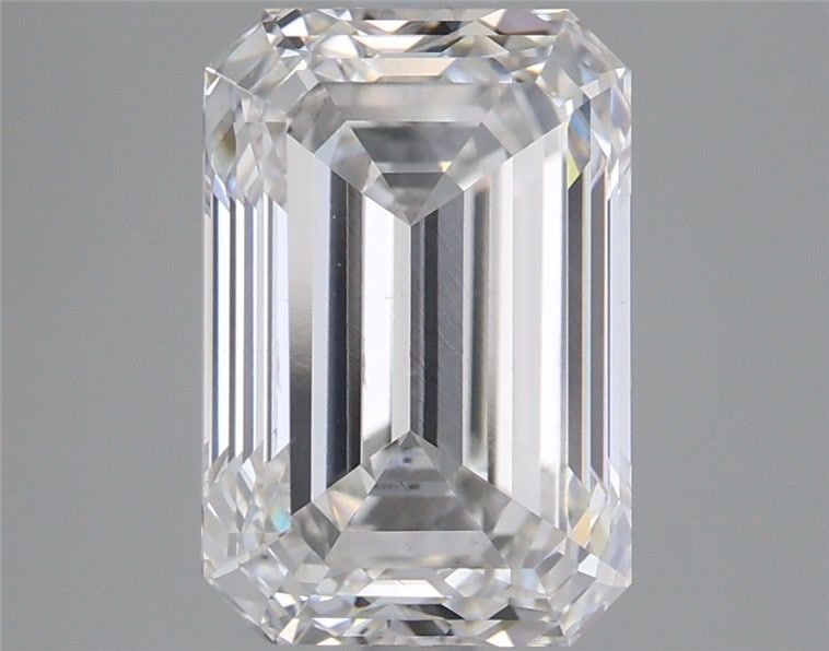 3.64 ct. emerald Lab Grown Diamond front image