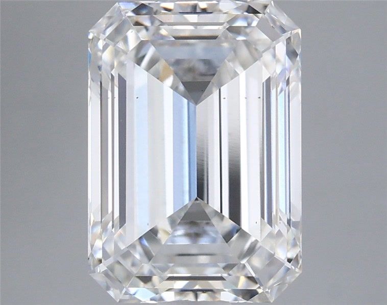 3.86 ct. emerald Lab Grown Diamond front image