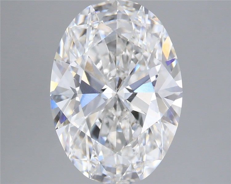 3.73 ct. oval Lab Grown Diamond front image