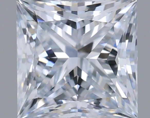 0.7 ct lab-grown Princess Diamond
