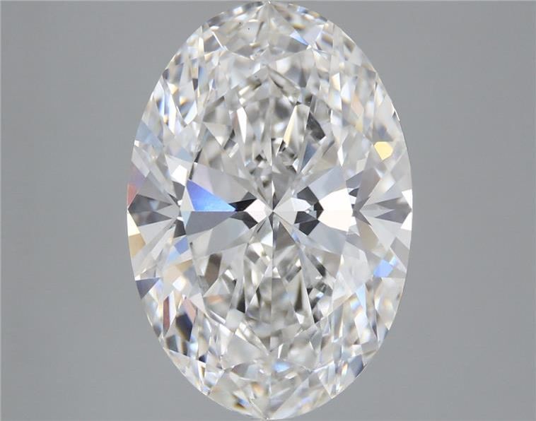 4.86 ct. oval Lab Grown Diamond front image