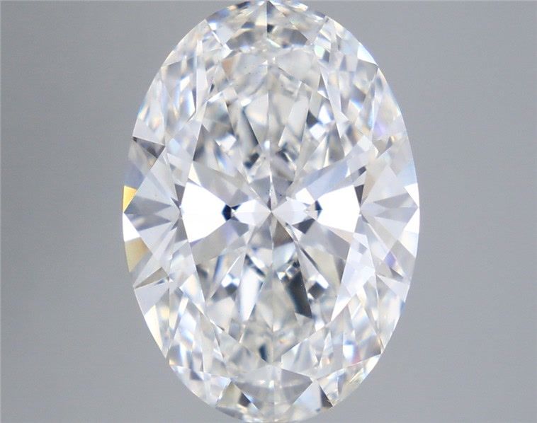 5.56 ct. oval Lab Grown Diamond front image