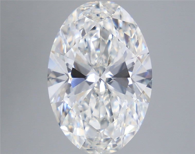 5.05 ct. oval Lab Grown Diamond front image