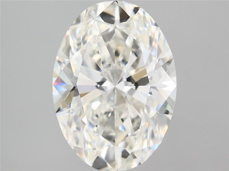 3.50 ct. oval Lab Grown Diamond front image