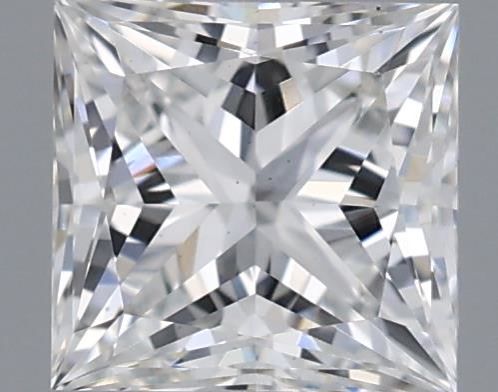 0.64 ct. princess Lab Grown Diamond front image