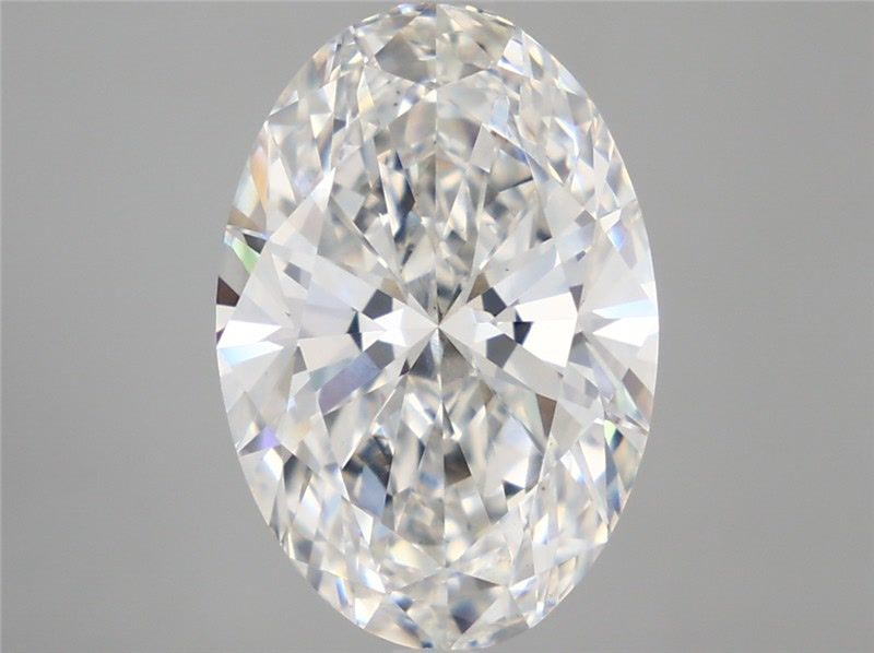 4.95 ct. oval Lab Grown Diamond front image