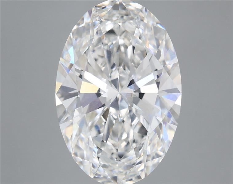 4.64 ct. oval Lab Grown Diamond front image