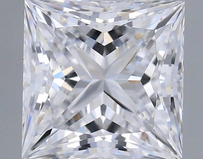 0.95 ct. princess Lab Grown Diamond front image