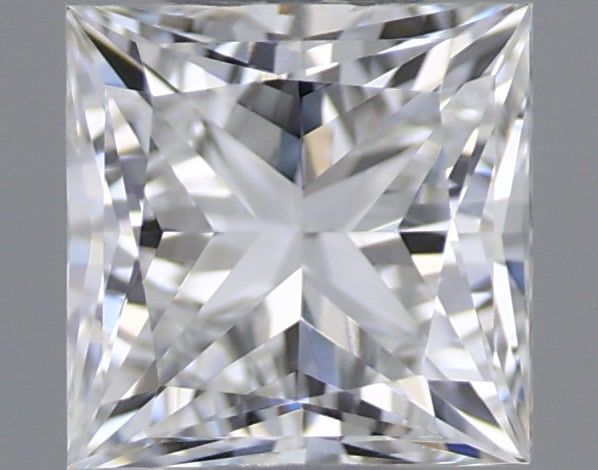 0.34 ct lab-grown Princess Diamond