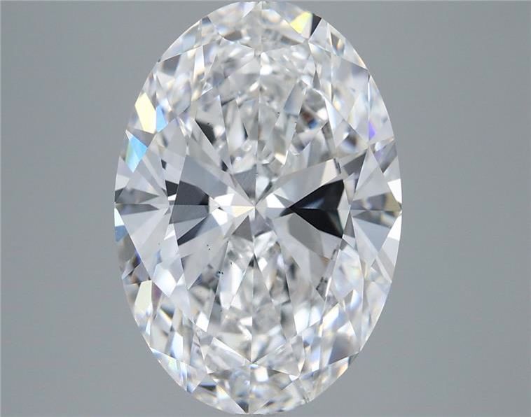 5.56 ct. oval Lab Grown Diamond front image
