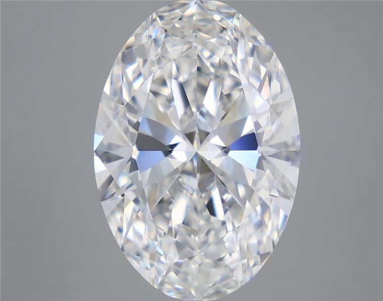 5.59 ct. oval Lab Grown Diamond front image