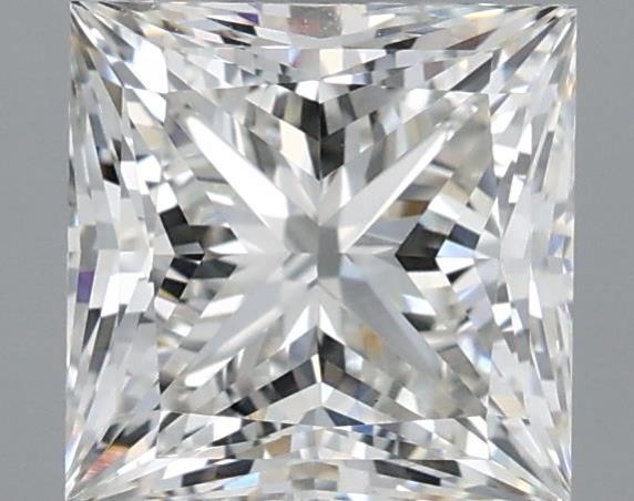 2.10 ct. princess Lab Grown Diamond front image