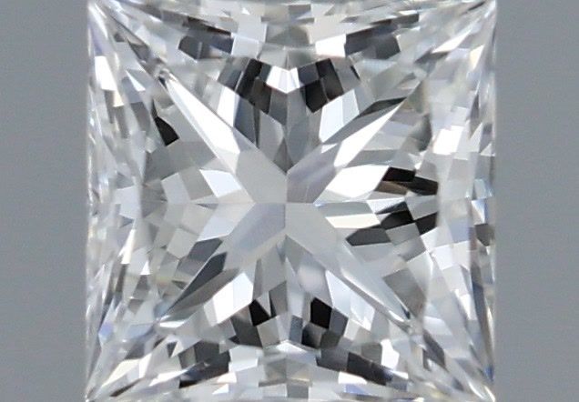 0.38 ct lab-grown Princess Diamond