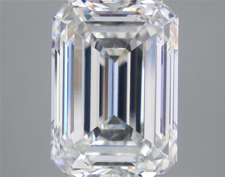 5.58 ct. emerald Lab Grown Diamond front image