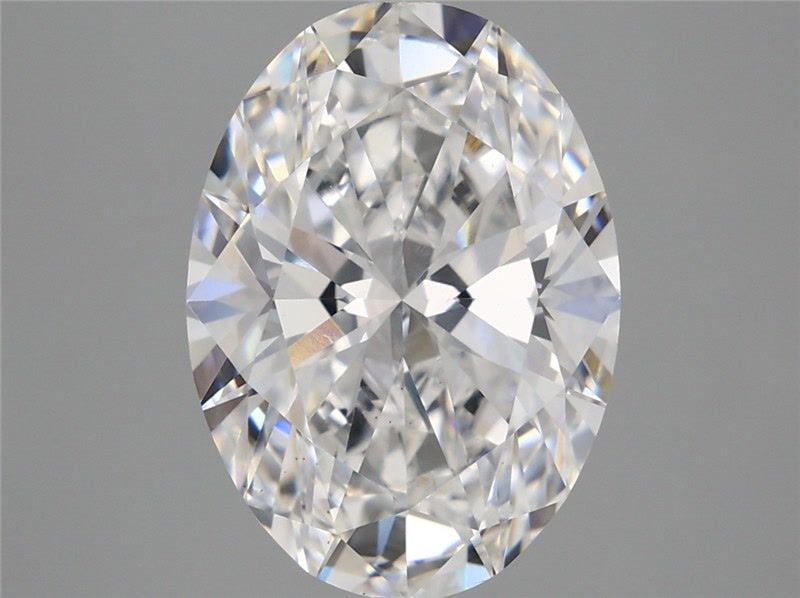 5.05 ct. oval Lab Grown Diamond front image