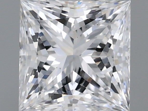 0.86 ct lab-grown Princess Diamond