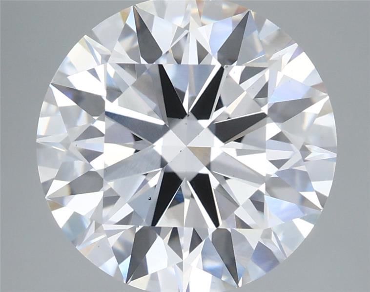 5.55 ct. round Lab Grown Diamond front image