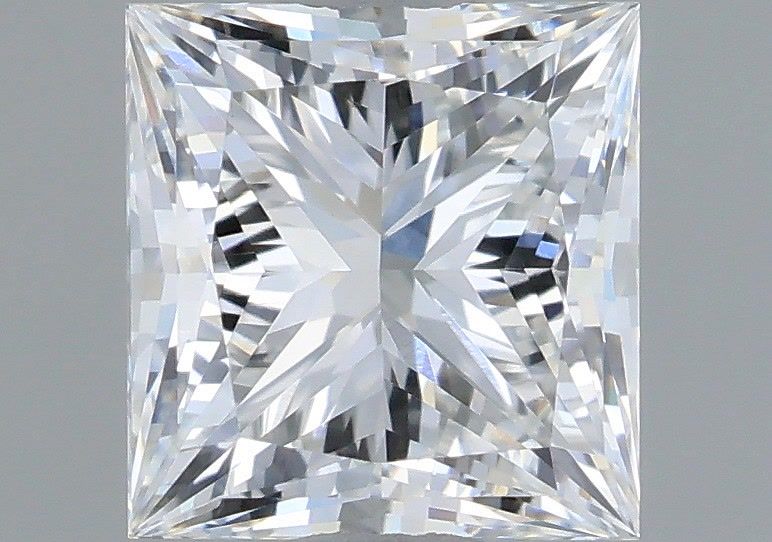 0.71 ct. princess Lab Grown Diamond front image