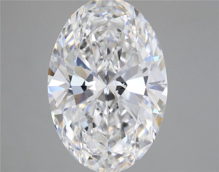 5.55 ct. oval Lab Grown Diamond front image