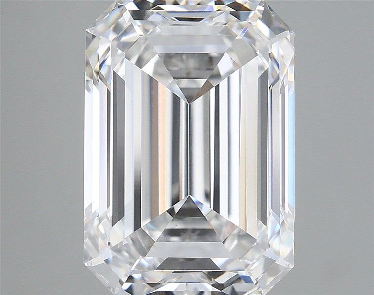 5.55 ct. emerald Lab Grown Diamond front image