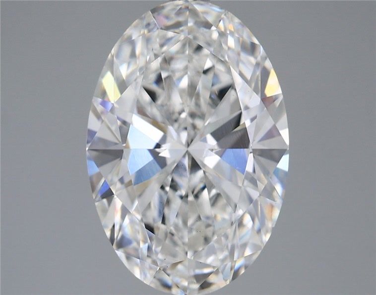 5.50 ct. oval Lab Grown Diamond front image
