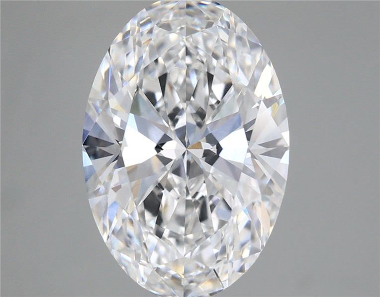 5.59 ct. oval Lab Grown Diamond front image