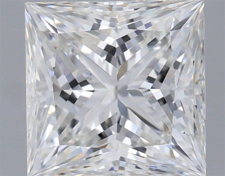 2.12 ct. princess Lab Grown Diamond front image