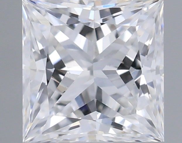 0.57 ct. princess Lab Grown Diamond front image