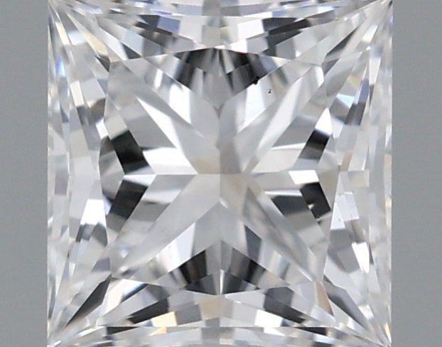 0.67 ct. princess Lab Grown Diamond front image