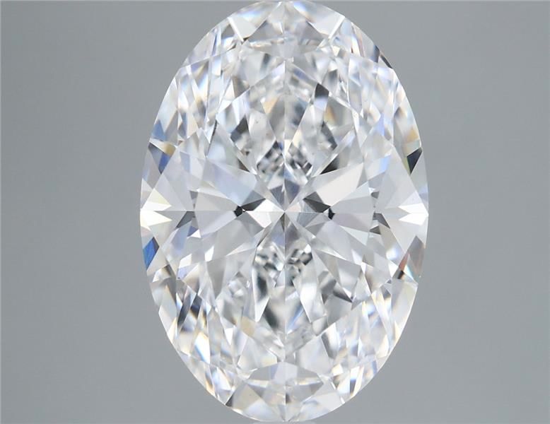 5.57 ct. oval Lab Grown Diamond front image