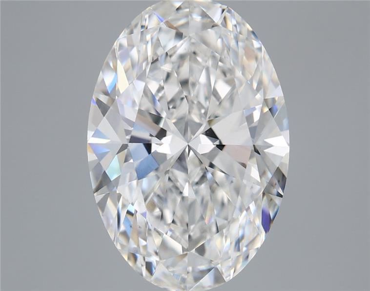 5.57 ct. oval Lab Grown Diamond front image