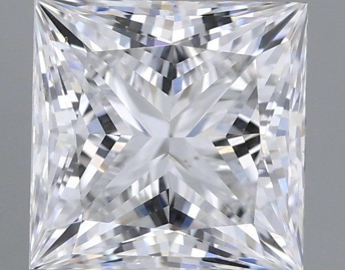 1.37 ct. princess Lab Grown Diamond front image
