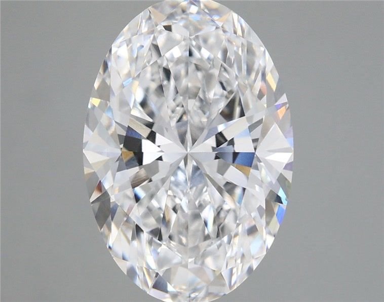 5.56 ct. oval Lab Grown Diamond front image