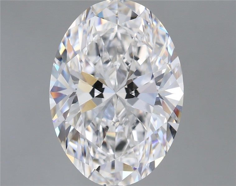 5.59 ct. oval Lab Grown Diamond front image