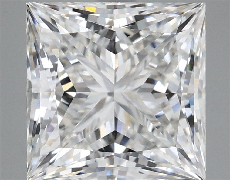 4.55 ct. princess Lab Grown Diamond front image