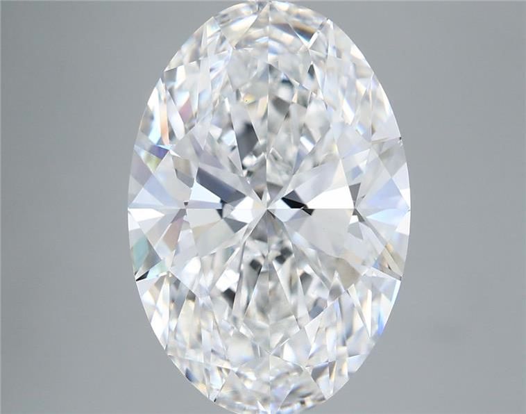 5.57 ct. oval Lab Grown Diamond front image